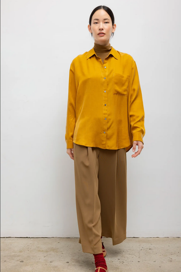 LESET Kim Classic Button Down - Ceres