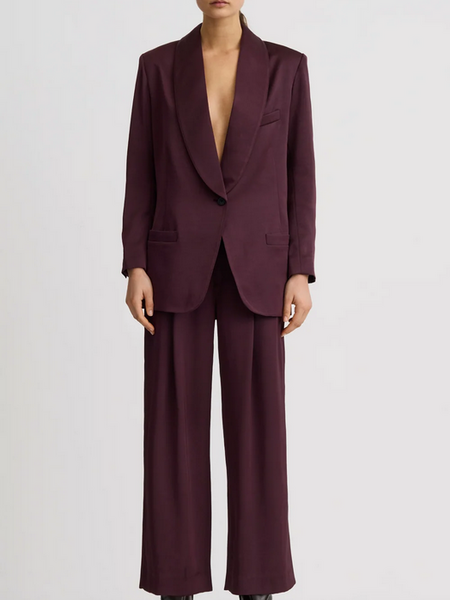 SMYTHE Shawl Collar Oversized Blazer