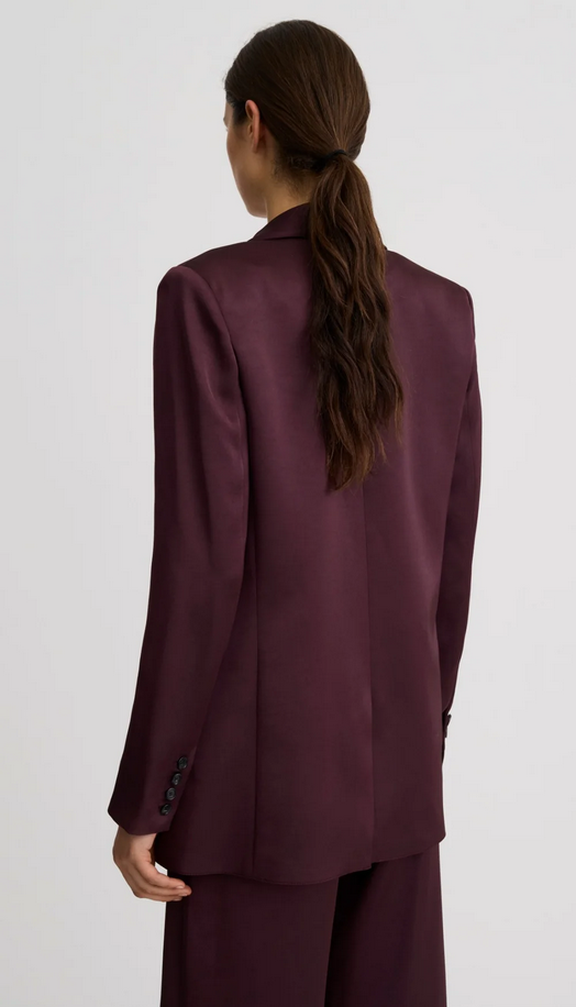 SMYTHE Shawl Collar Oversized Blazer
