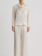 SMYTHE Pull On Fluid Pant -  Ivory Damask