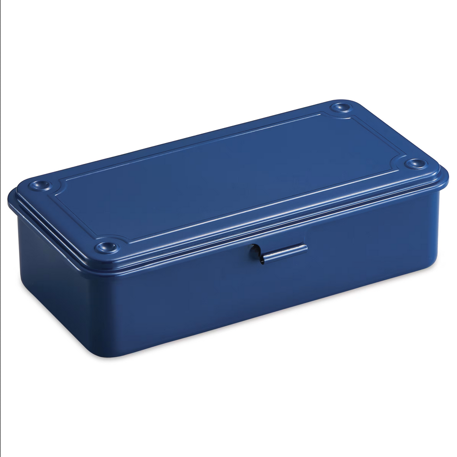 TOYO Steel Stackable Storage Box T-190 - Indigo