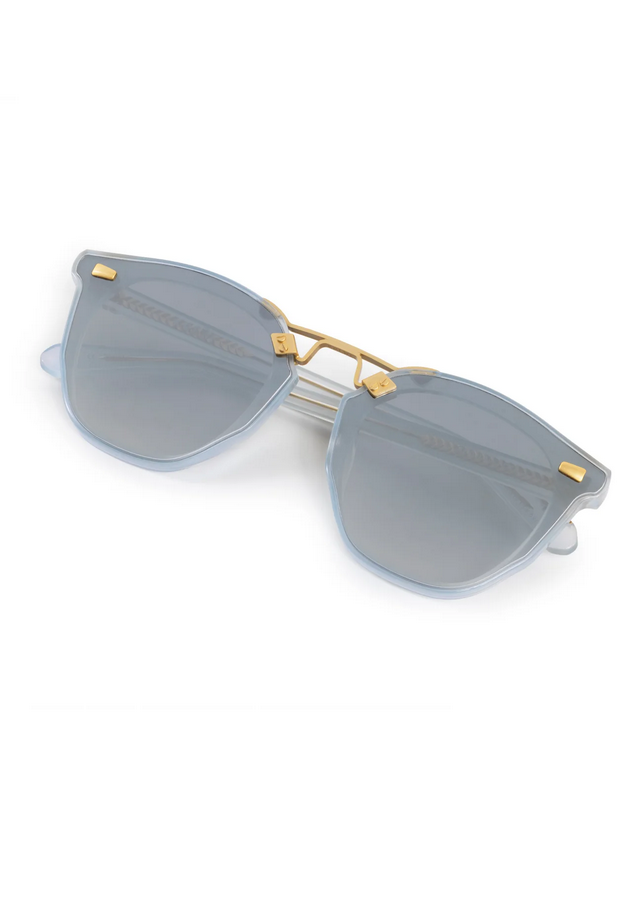 KREWE Beau Nylon - Powder Blue 18K Mirrored