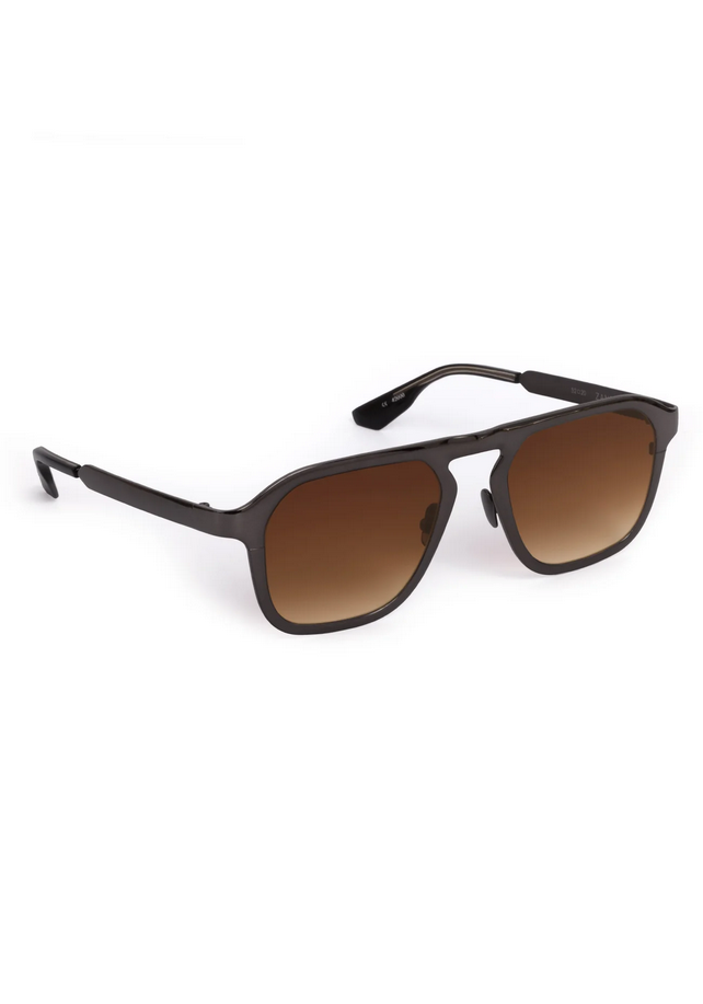 KREWE Zander - Gunmetal Chroma + Black Tea