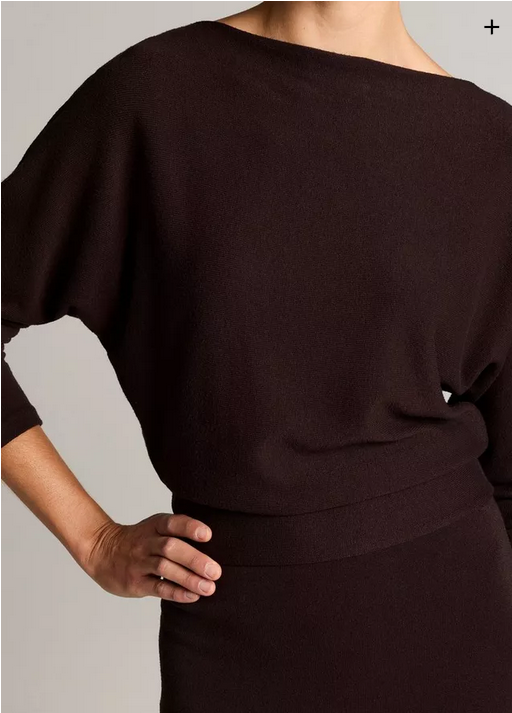 VINCE Cozy Stretch-Jersey Midi Dress