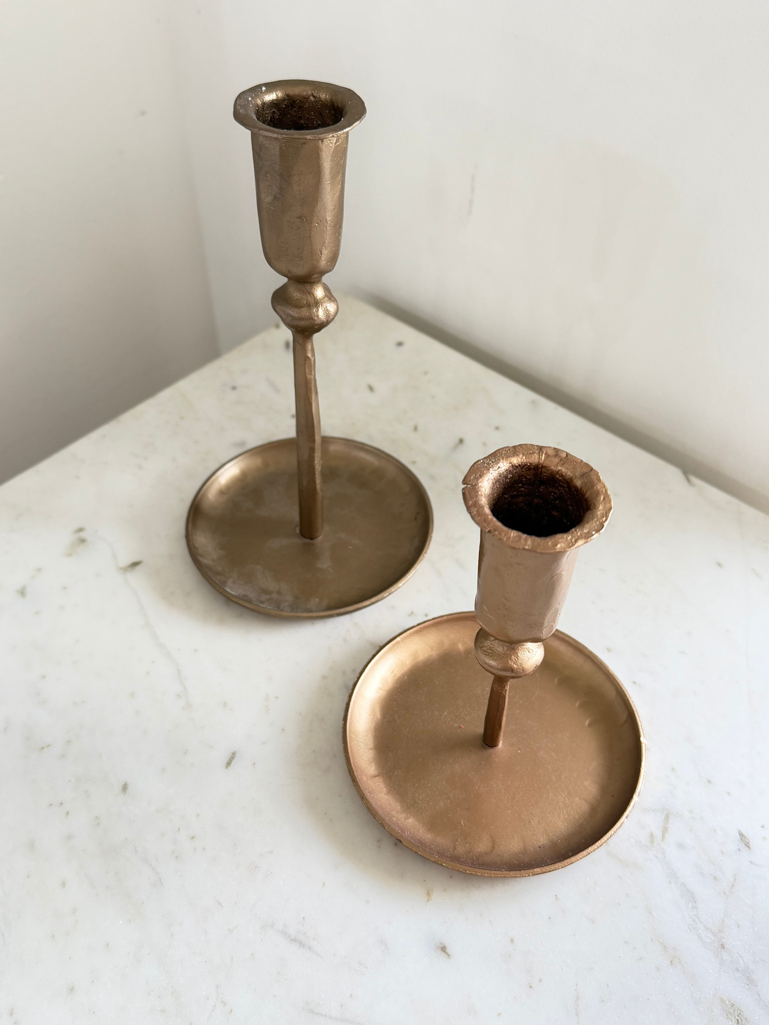 BRITISH COLOUR STANDARD Percy Candlestick Brass - Small
