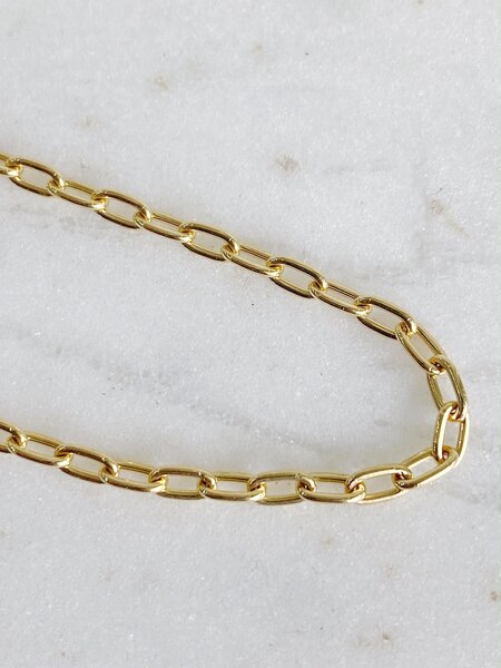 14K Heavy Slim Chain - 18-20"