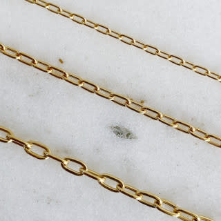 14K Heavy Slim Chain - 18-20"