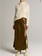 VINCE Satin Side Slit Slip Skirt