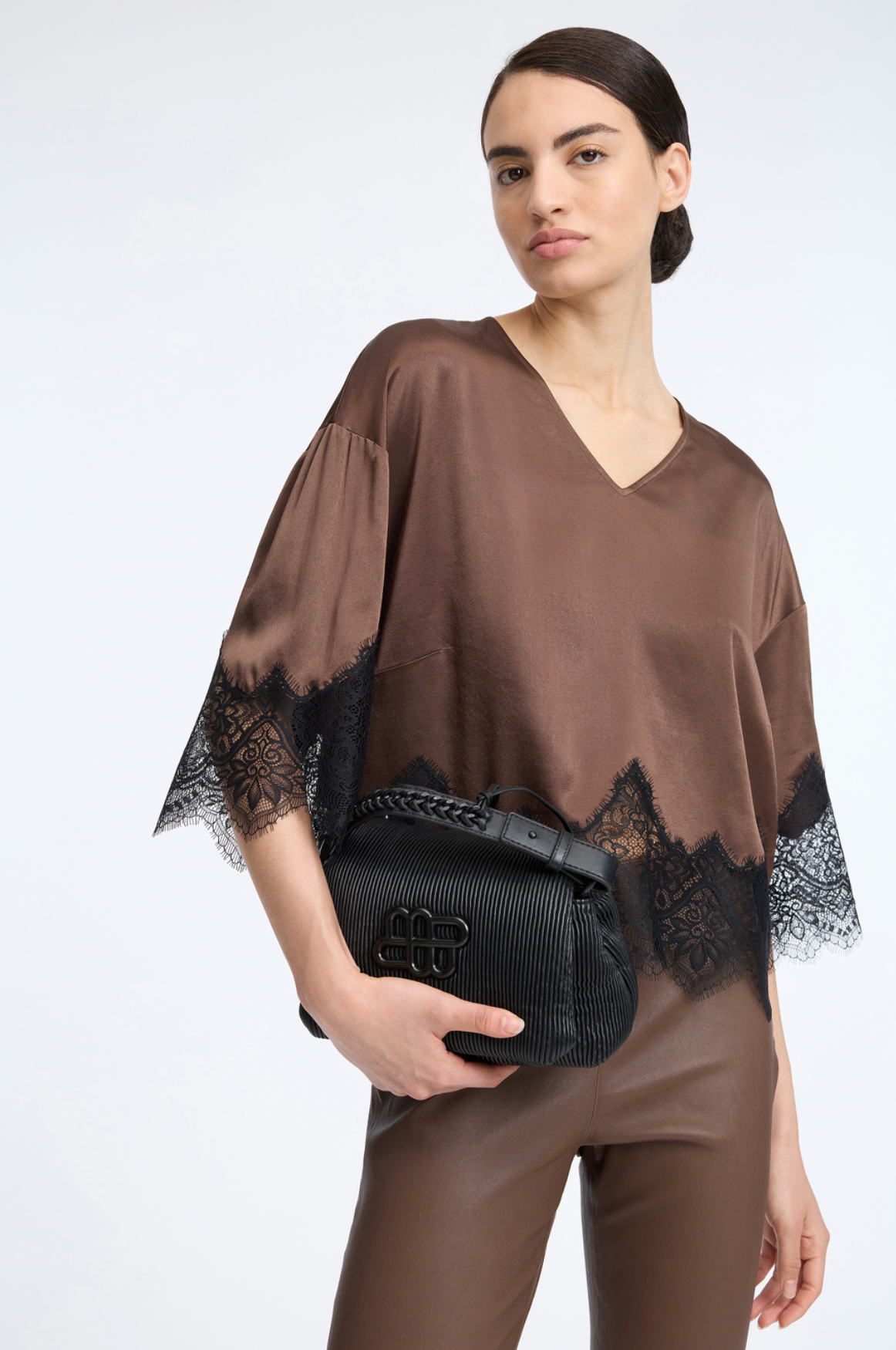 MUNTHE Cafira Blouse - Brown