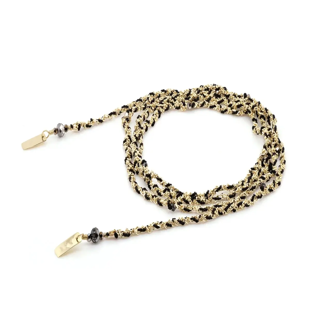 MARIE LAURE CHAMOREL No. 182 Necklace - Gold Black