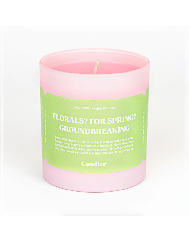 Candier Florals for Spring Candle