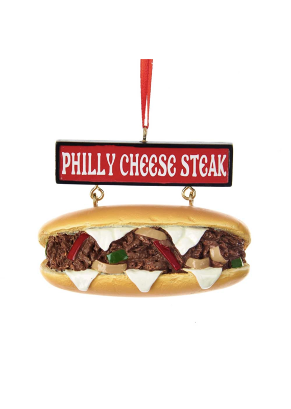Kurt S. Adler Philly Cheese Steak Ornament