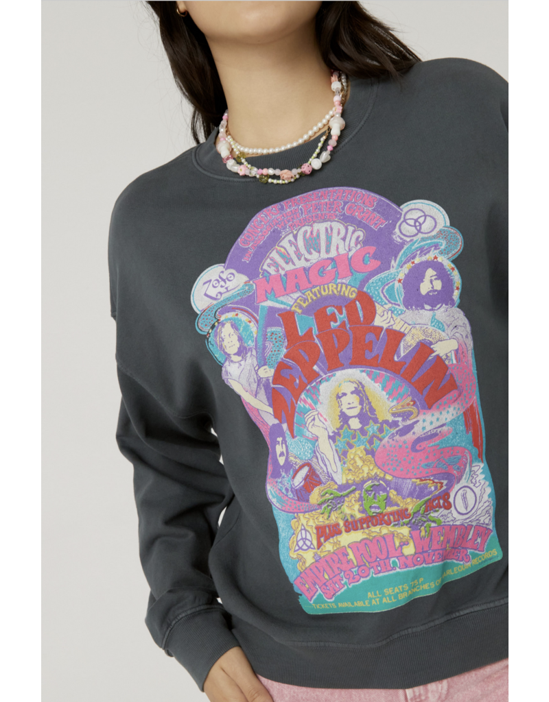 Daydreamer LA Led Zeppelin Electric Magic Oversized Sweatshirt