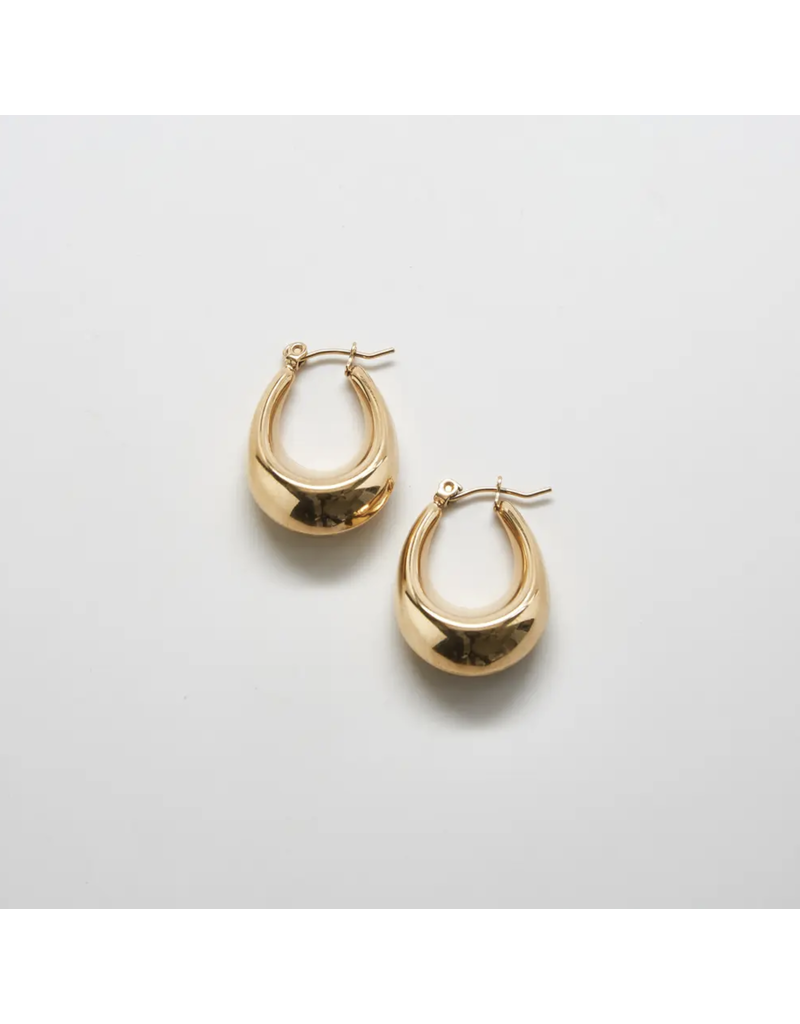 Admiral Row Oval Hoop Earrings