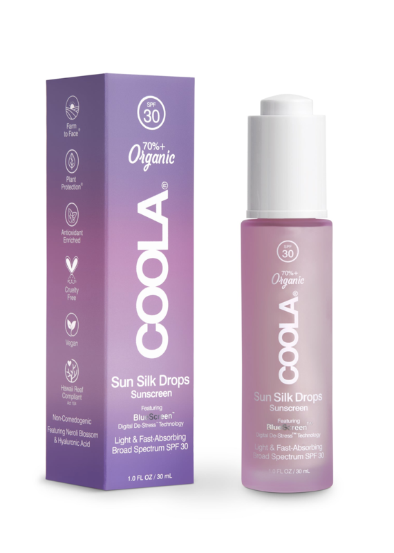 COOLA Sun Silk Drops Organic Face Sunscreen SPF 30