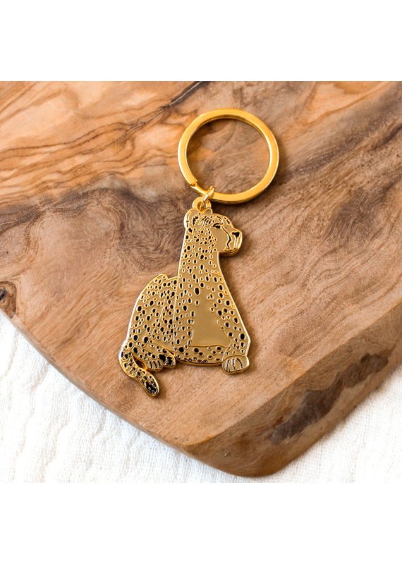 Elyse Breanna Design Cheetah Keychain