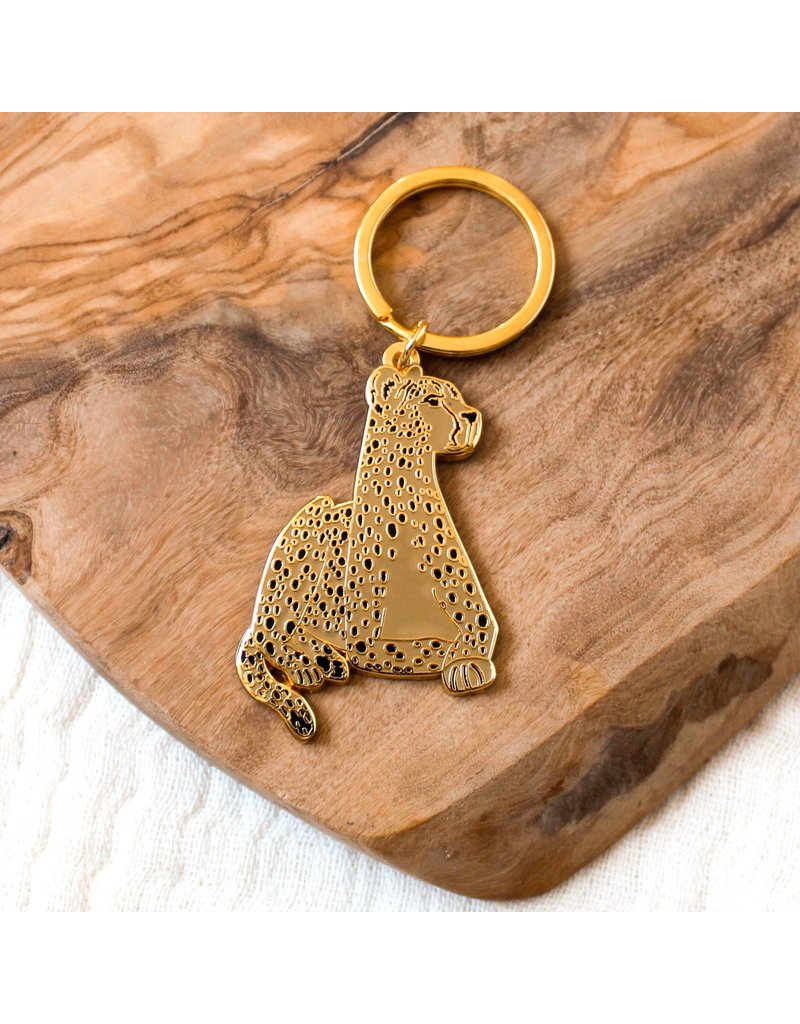 Elyse Breanna Design Cheetah Keychain