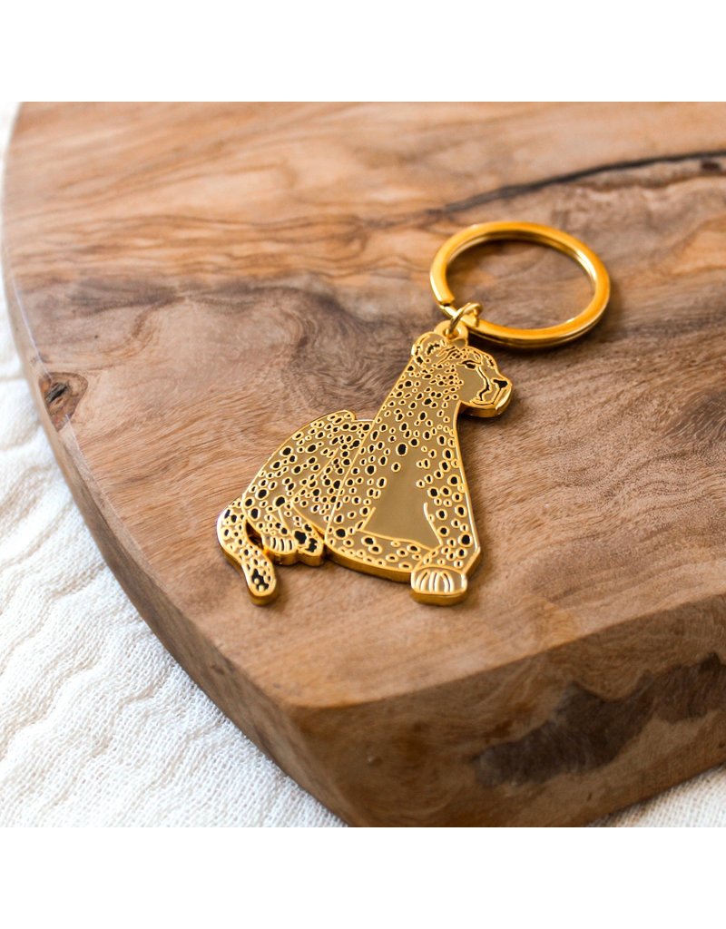 Elyse Breanna Design Cheetah Keychain