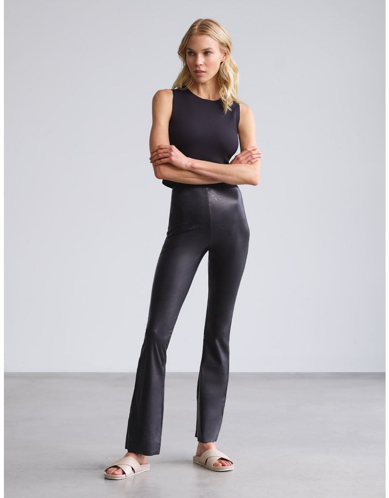 Commando Faux Leather Flared Legging