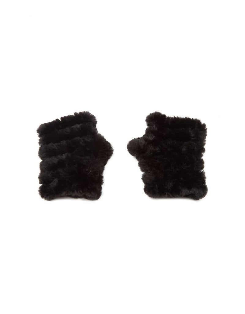 jocelyn faux fur mittens