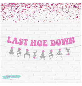 Ninalem's Party Bach Party "Last Hoe Down" Banner
