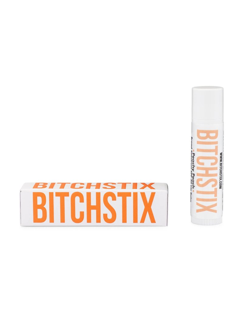 BitchStix Peachy Peach Organic Lip Balm