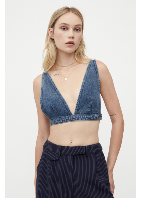 Denim Bralette Top - Christina's Boutique