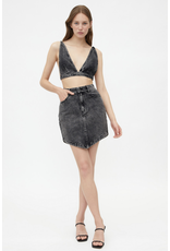 Denim Bralette Top