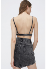 Denim Bralette Top