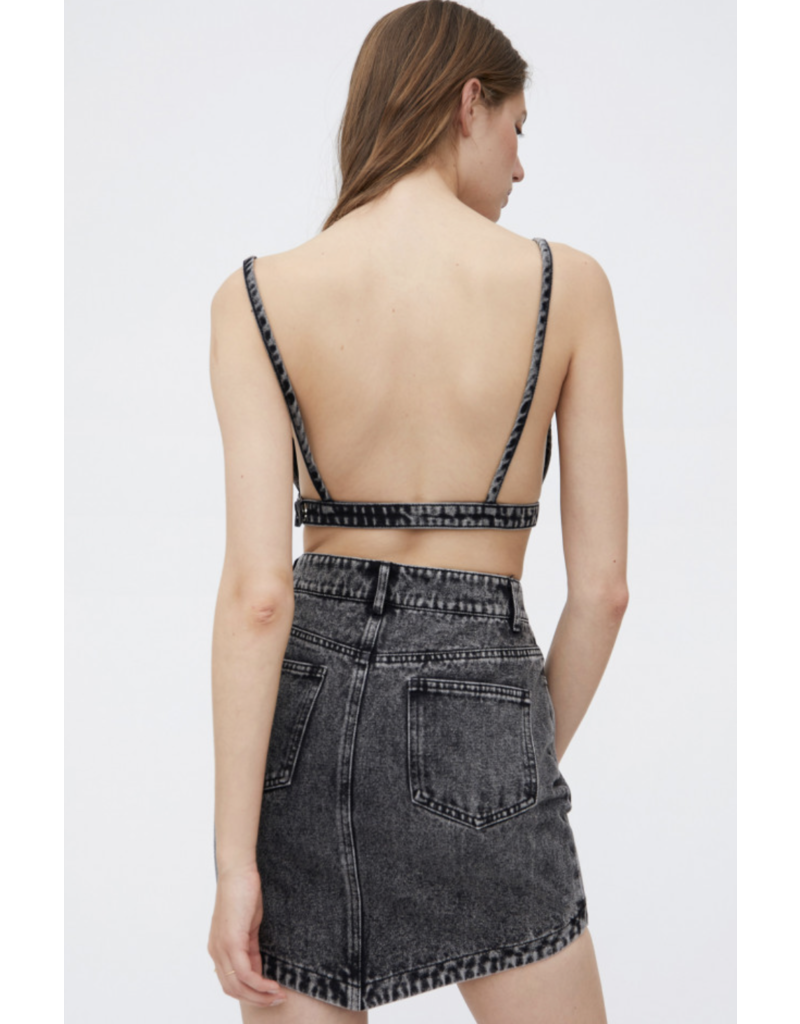 Denim Bralette Top