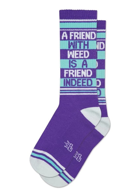 Gumball Poodle Weed Friend Socks