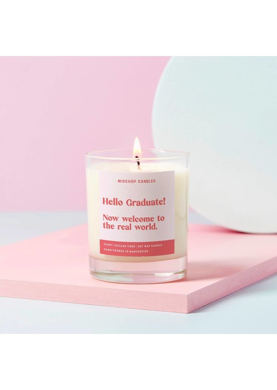 Mischief Candles Graduate Real World Candle