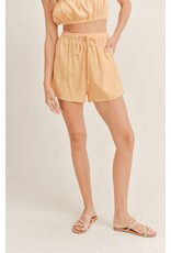 Sadie & Sage Miss Sunshine Linen Shorts