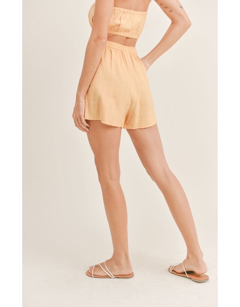 Sadie & Sage Miss Sunshine Linen Shorts