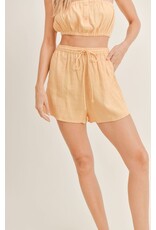 Sadie & Sage Miss Sunshine Linen Shorts