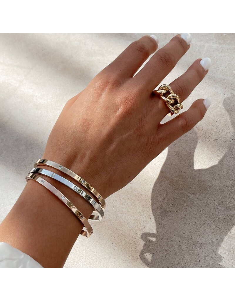 Sahira Jewelry Design Mira Chain Ring