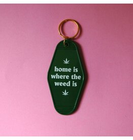A Shop of Things Home is Weed Keychain