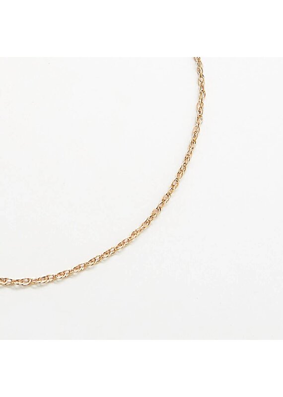 Admiral Row Dainty Rope Chain Anklet