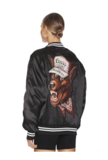 The Laundry Room Coors Light Beer Wolf Varsity Jacket