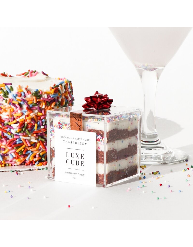 Teaspressa Birthday Cake Sugar Cube Box