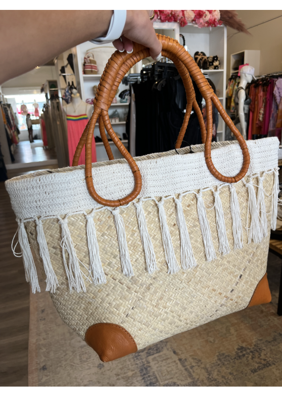 Lusana Amalfi Tote