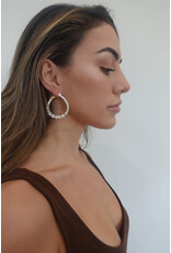 Sahira Jewelry Design Large Naomi CZ Earring