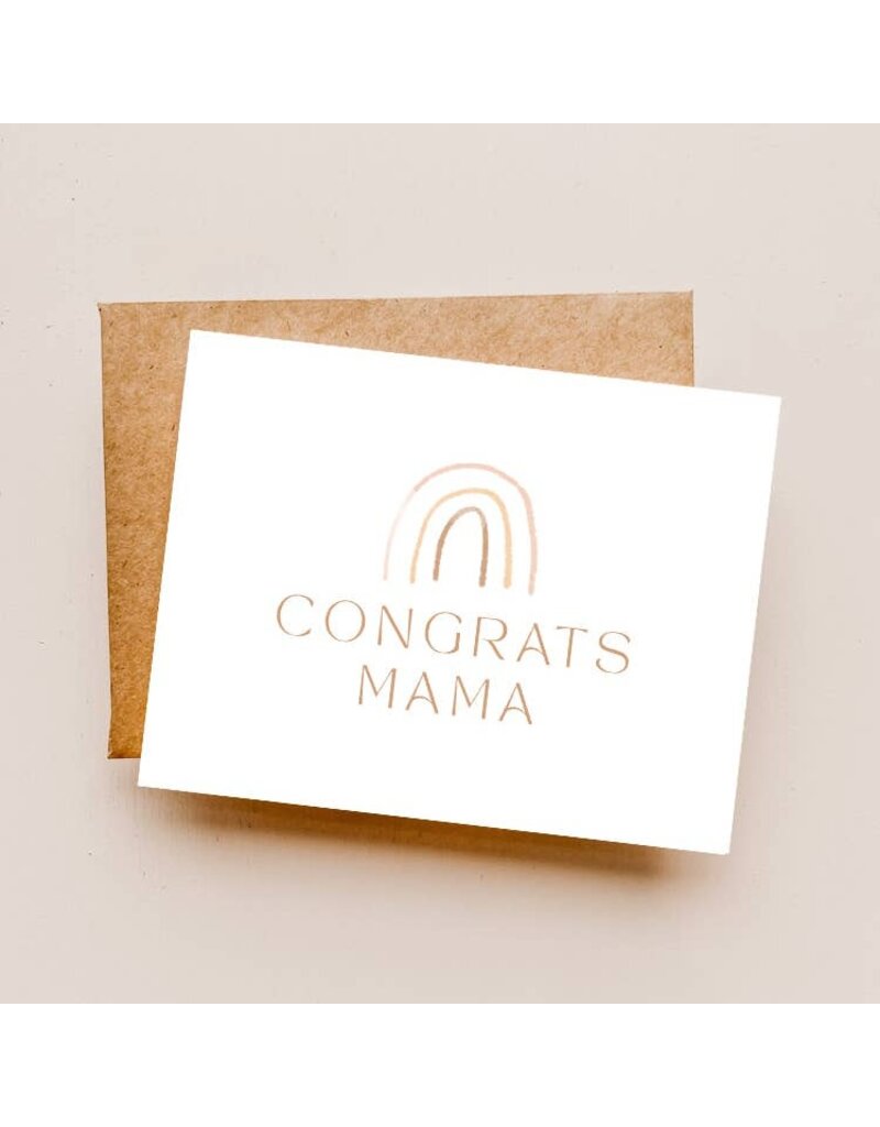 Congrats Mama Card