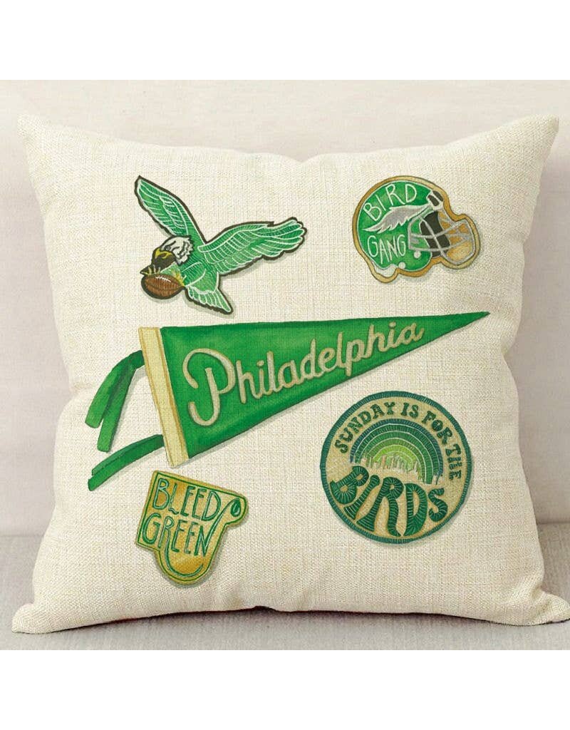Eagles Fan Throw Pillow