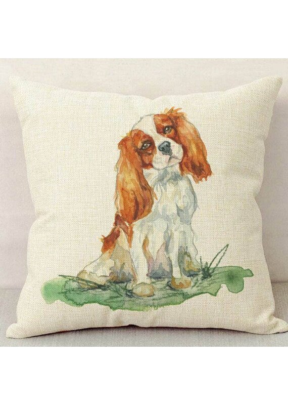 King Charles Throw Pillow