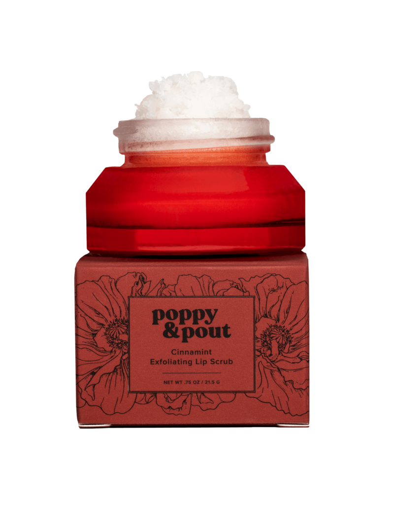 Poppy & Pout Cinnamint Lip Scrub