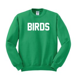 Cotton Mule Birds Crewneck Sweatshirt