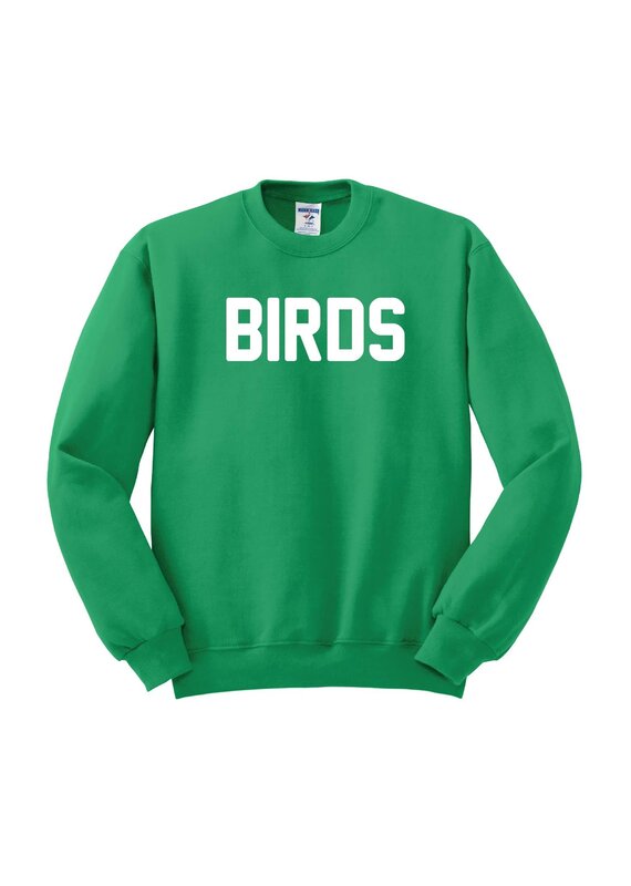 Cotton Mule Birds Crewneck Sweatshirt