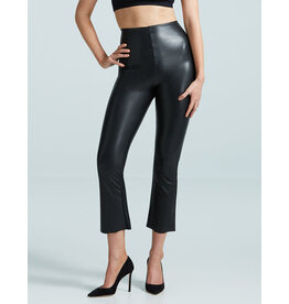 Commando Faux Leather Cropped Flare