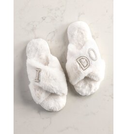 ShiraLeah "I DO" Slippers